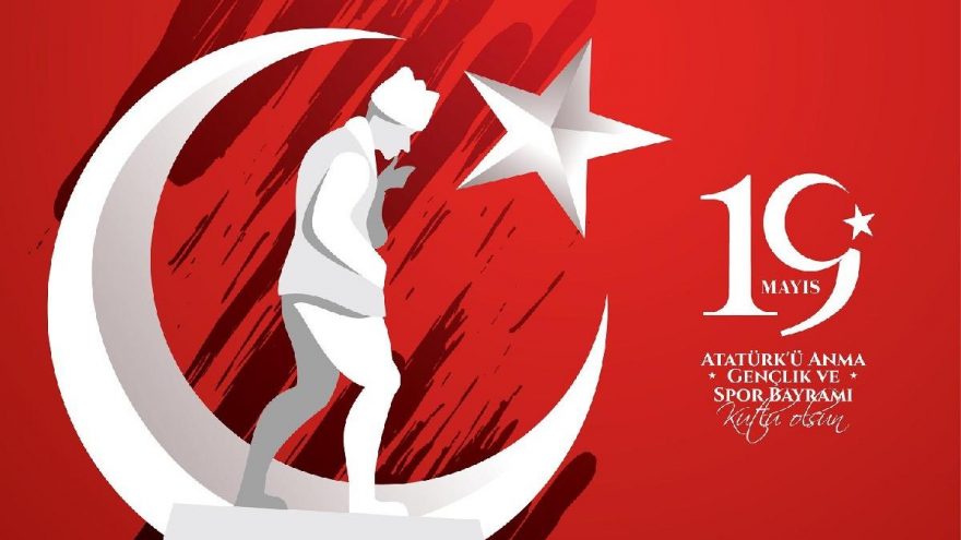 Kaymakamımız Nuri ÖZDER’in 19 Mayıs Atatürk’ü Anma ve Gençlik Bayramı Kutlama Mesajı